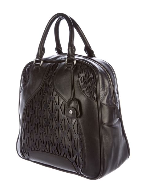 designer bowling bag|leather bowling bag.